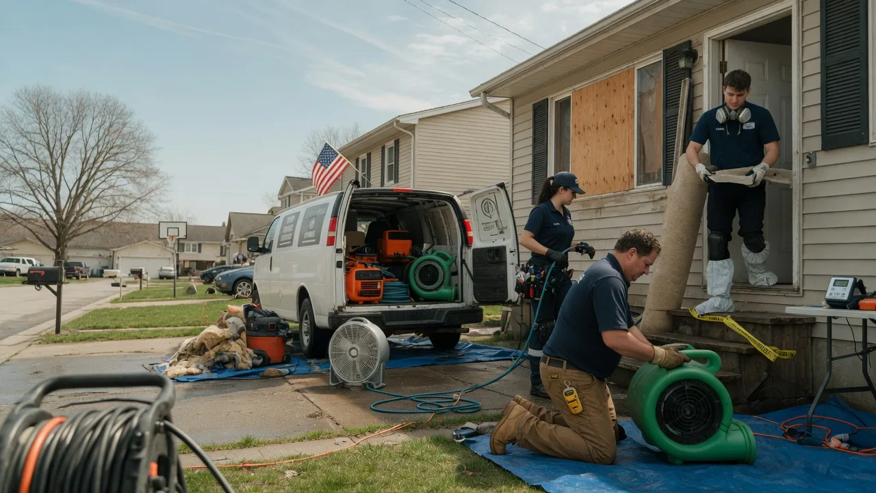 Water Damage Restoration in Cooleemee, NC near me